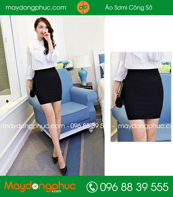 Đồng phục chân váy màu đen